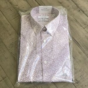 Calvin Klein purple dress shirt